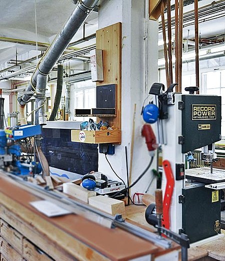 Blick in unsere Schreinerwerkstatt